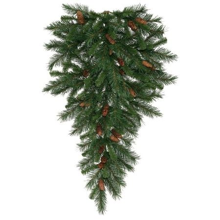 42 quot cheyenne pine artificial christmas teardrop swag with 42 quot cheyenne pine artificial christmas teardrop swag with
