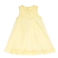 thumbnail image 4 of NIPAXO Girls Dress Sleeveless Crewneck Tulle Mesh Overlay Flowy A-Line Casual Sundress for Kids, 4 of 6