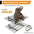 thumbnail image 6 of eShelf 2-Pack Wall Shelf Steel Garage Shelving Storage Rack 24" by 48" (2x4 ft) Black, 6 of 10