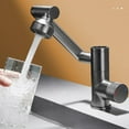 thumbnail image 6 of ZHIMAO Hot and cold multifunctional rotating bathroom basin digital display faucet Silver, 6 of 8
