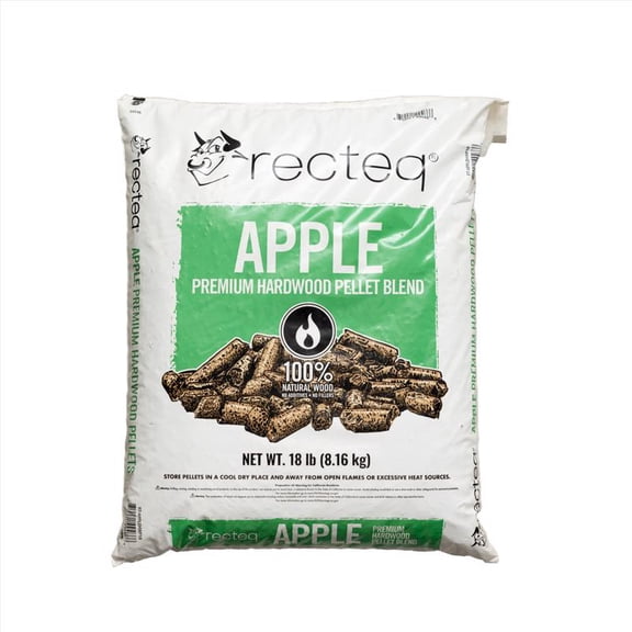 Recteq Hardwood Pellets All Natural Apple 18 lb