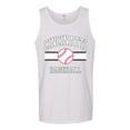 thumbnail image 2 of Wild Bobby City of Cincinnati Baseball Fantasy Fan Sports Men's Tank Top, White, XX-Large, 2 of 6