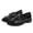 Black, variant on Pennysue Women's Patent Leather Loafers with Decorative Buckle Round Toe Chunky Heel Slip On Casual Dress Shoes for School Work Daily Wear