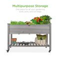 thumbnail image 3 of Cama de jardín elevada Best Choice Products Mobile de 48 x 24 x 32 pulgadas, 3 of 7