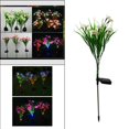 thumbnail image 4 of Lámpara LED de estaca, lámpara enchufable de  con energía Solar, adornos para lámpara de césped, luces pequeñas de crisantemo para pasa blanco Soledad Luz de estaca decorativa, 4 of 10