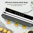 thumbnail image 3 of Bonsenkitchen Food Vacuum Sealer Machine, Built-In Cutter foodsaver with Vacuum Bags, 3 of 9
