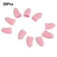 thumbnail image 2 of Taize 20Pcs Pet Dog Cat Paw Claw  Anti-Scratch Soft Silicone Nail Caps Protective Covers Sheath for Home, 2 of 8