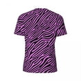 thumbnail image 6 of T Shirt For Men Rosa Zebra Sportswear T-Shirt Purple And Black Stripes Harajuku Man Awesome Tshirt S, 6 of 7