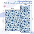 thumbnail image 5 of Pioneer Flower Floral Print Pattern Toddler Nap Mats for Kids Preschool,Sleeping Mat Bag or Kids,Toddler Sleeping Bag,Toddler Nap Mat or Daycare, 5 of 6