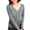 Dark Gray, variant on Women's Long Sleeve Thin Lightweight Button Down Cardigan Sweaters for Women Soft Knit Cardigan Dressy V Neck Spring Fall Cardigan Cardigan Solid Color Knitted Sweater Navy 3Xl