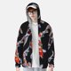 thumbnail image 2 of Balery Tricolor Koi Fish Trio Sudadera ligera de manga larga con capucha y protección solar UPF 50+ para hombre y mujer, ideal para pesca y running-3X-Large, 2 of 7