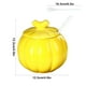thumbnail image 3 of Tarro de Cerámica con Forma de Calabaza para Té, Especias o Sopa, con Tapa y Cuchara | Amarillo | Resistente Al Calor | 12,5 X 12,5 X 12,2 Cm | 0,6 Kg | Diseño Festivo, 3 of 6