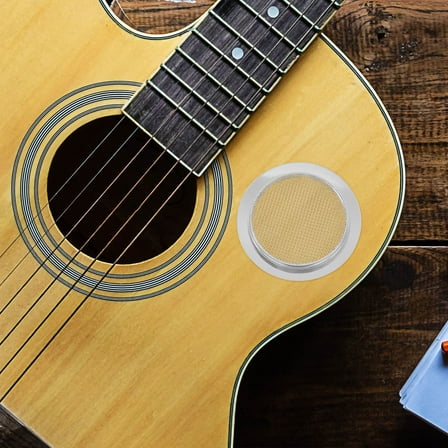 Raindrops Guitar Sound Hole Cover Metal Soundhole Insert Acoustic Guitar Parts Guitar Accessories Resonator Guitar Sound Hole Guard