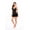 Black, variant on Lingerie Dress With Pantie Set
