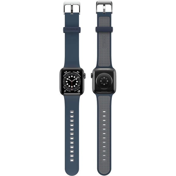 OtterBox All Day Band for Apple Watch 38mm/40mm/41mm, Finest Hour Blue/Grey