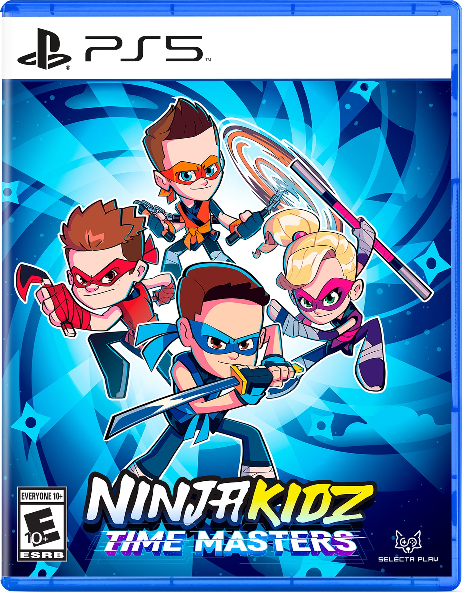Ninja Kidz Time Masters Video Game, Fun Co-Op for Kids, PS4