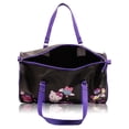 thumbnail image 5 of Sanrio Kuromi & Hello Kitty Duffle Bag for Girls  16" Travel Bag with Kuromi, My Melody & Hello Kitty  Overnight Weekender Bag with Shoulder Strap  Ages 3+, 5 of 6