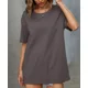 thumbnail image 4 of Camiseta Básica De Manga Corta Para Mujer 4pz, 4 of 7