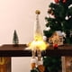 thumbnail image 1 of Christmas Scene Dress Up With Lights Sitting Knitting Golden Forest Doll Ornaments Nightlight Ornaments, 1 of 7