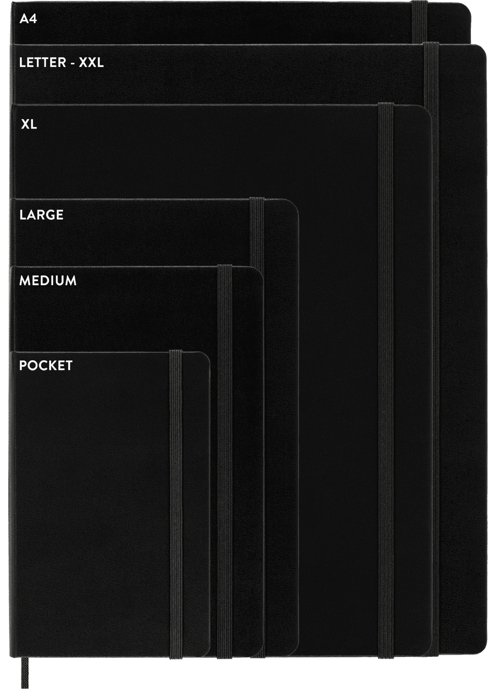 Moleskine Classic Notebook, Hard Cover, Large (5" x 8.25"), Plain, Sapphire Blue
