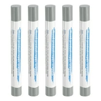 Uxcell 5pcs Wood Filler Sticks Wooden Wax Touch Up Furniture Repair Crayons for Scratch Cracks Hole Table Wood Floor, Medium Gray 3