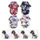 thumbnail image 3 of 4pcs camisa de perro hawaiano camisa de verano camisa para mascotas Ropa de perro transpirable fresca, 3 of 7
