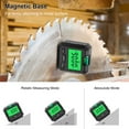 thumbnail image 4 of Electronic Digital Level Box Protractor High Accuracy Angle Finder Gauge 4x90°Measuring Range Level Inclinometer for Woodworking Car Repair Construction, 4 of 10