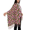 thumbnail image 4 of Xecao Strawberry Pattern Womens Winter Scarf Fall Scarf Oversized Large Scarf for Women Warm Shawl Wrap, 4 of 8