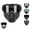 Gray, variant on Detachable Full Face Goggle Mask, Anti-Fog HD Lens Face Shield with Breathable Ventilation, Flexible TPU Frame and Adjustable Strap for CS Welding Skiing