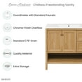 thumbnail image 3 of Chateau 36" Bathroom Vanity in Natural Oak, 3 of 15