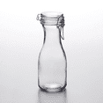 thumbnail image 2 of Cucina Chef Set of 2 All-Purpose Reusable 17 oz. Glass Carafes + Swing Top Lids, 2 of 8