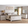 thumbnail image 6 of Coaster Celeste Queen Panel Bed in Latte and Vintage White, 6 of 6