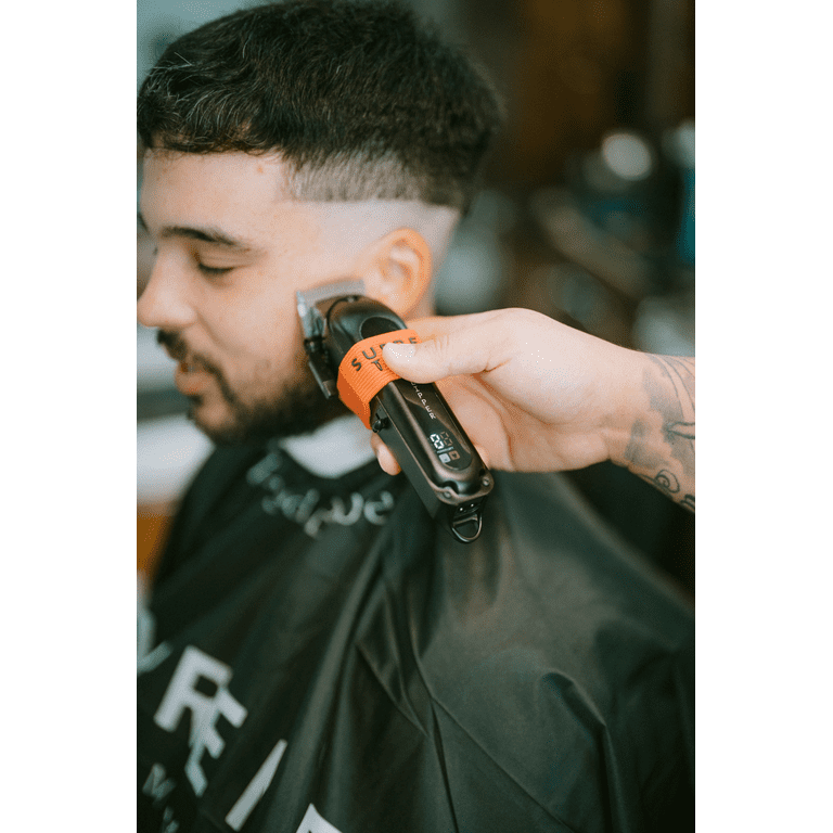 Supreme Trimmer BARBER GRIPPERS – Salon & Barber Hair Holder Grips for Men,  Women, Barbers, Stylists, Makeup Artist 2PK (Red & Black)