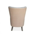 thumbnail image 3 of Bowery Hill Wingback Accent Chair in Beige, 3 of 5
