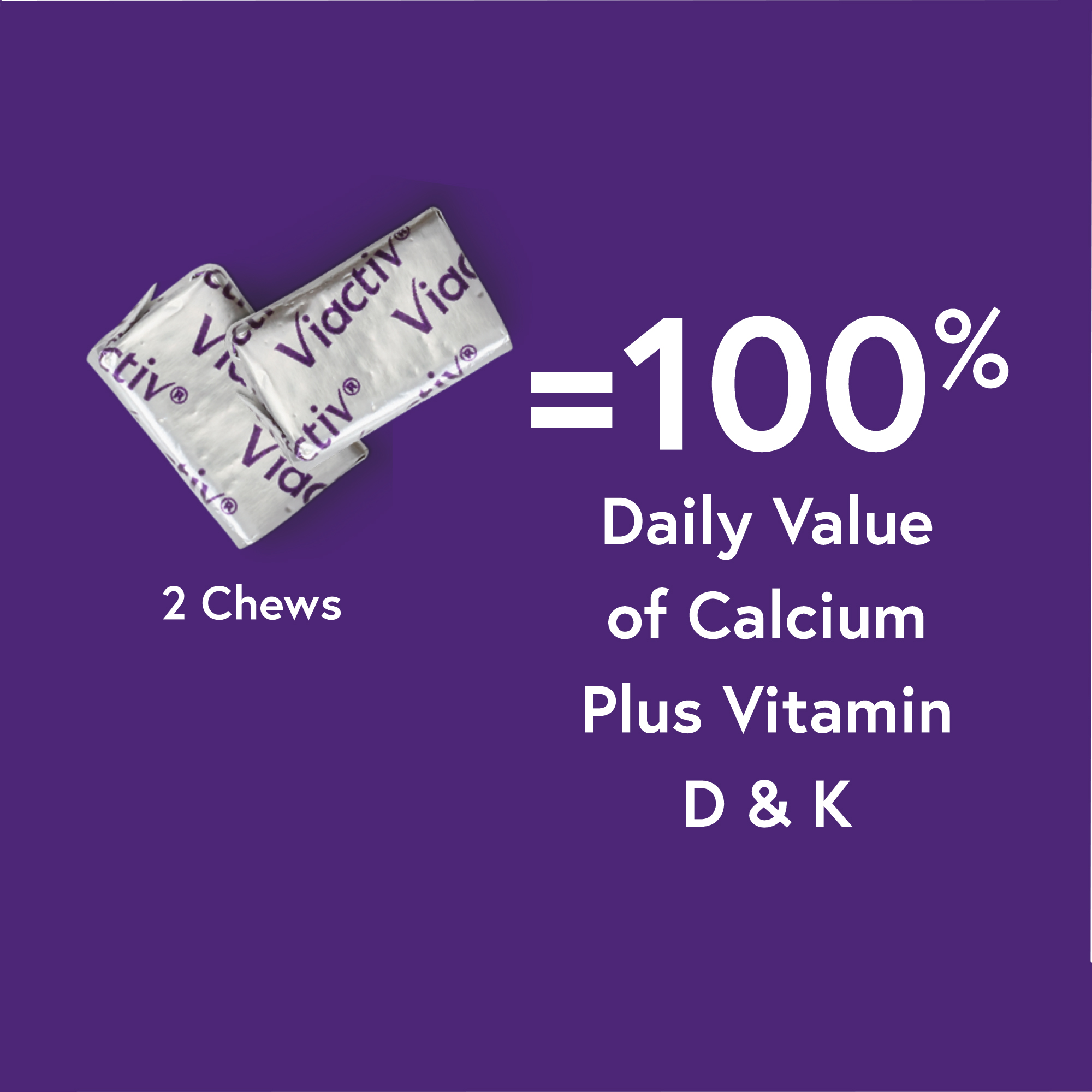 Viactiv Calcium + Vitamin D Supplement Soft Chews, Milk Chocolate, 100 Ct - image 4 of 10