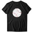 thumbnail image 4 of Toimothcn Womens T Shirts Casual Baseball Printed T-Shirts For Women Oversized Short Sleeve Crew Neck Breathable Loose Fit Tshirt Tops Comfy Womens Clothing, 4 of 4