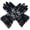 Black, variant on Zecgelong Kids White Lace Gloves Party Dress Up Accessory for Girls Black Size 0