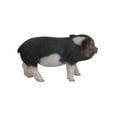 thumbnail image 4 of Statue d'Animal de Jardin Debout Bébé Cochon - Brun Foncé, 4 of 4