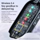 thumbnail image 4 of Receptor Y Transmisor Compatible Con Dientes Adaptador Audio BT 5.4 para Avión 3 5 Mm Azul, 4 of 5