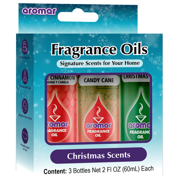 AROMAR Premium Fragrance Oil, 2oz Bottle 3 Pack Long Lasting