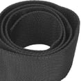 thumbnail image 4 of WANNGWE Rope Protector Sleeve, Polyester Winch Rope Protective Sleeve Black Universal Trolling Motor Cable Sleeve for 5cm/1.97in Width Cable Line(2M) U25310-2107, 4 of 9
