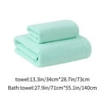 thumbnail image 4 of Xuniizn Bath Towel and Wash Cloths Set: 1xBath Towel, 1xHand Towel, cotton, Highly Absorbent & Fade Resistant, 4 of 7