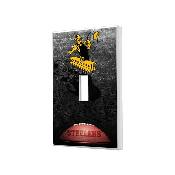 Pittsburgh Steelers Legendary Design Single Toggle Lightswitch Plate