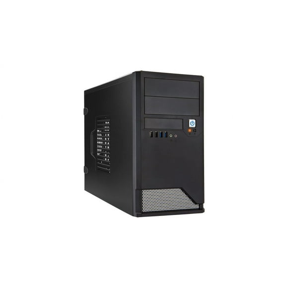 Chasis InWin EM048 Minitorre micro-ATX con 7 compartimentos para unidades