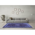 thumbnail image 3 of Ahgly Company Indoor Rectangle Persian Blue Traditional Area Rugs, 6' x 9', 3 of 4