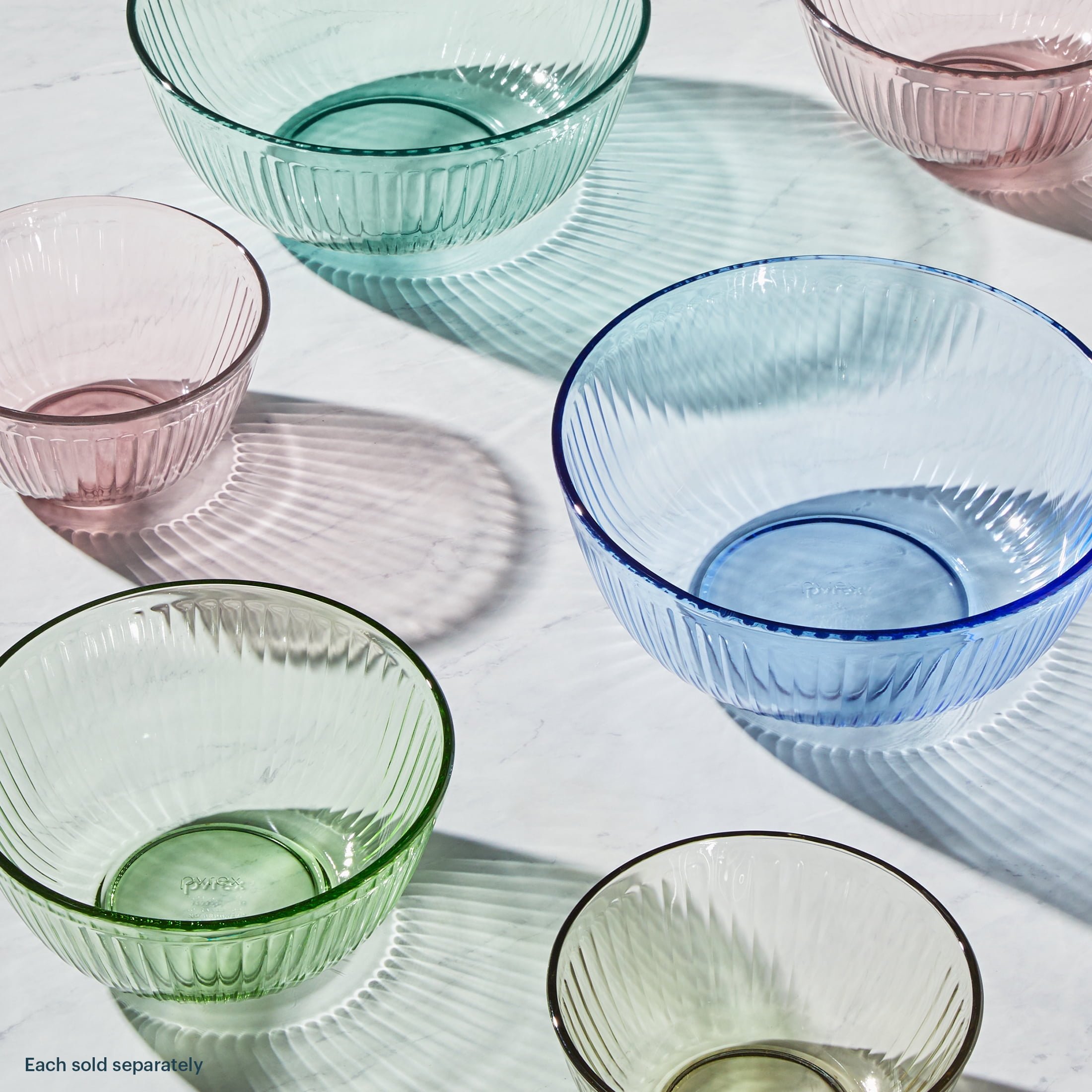 Pyrex Sculpted Mixing Bowls - Thumbnail 3