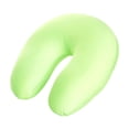 thumbnail image 1 of Almohada de viaje con soporte para la cabeza, suave y ergonómica, de espuma viscoelástica, ideal para el cuello. Verde, 1 of 9