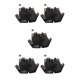 thumbnail image 1 of Eigraketly 1 par de guantes de ciclismo de Gel de silicona antideslizantes de medio dedo guantes antisudor para montar en bicicleta Road Mountain Bike Type2 NO2 Eigraketly CBP116091, 1 of 4