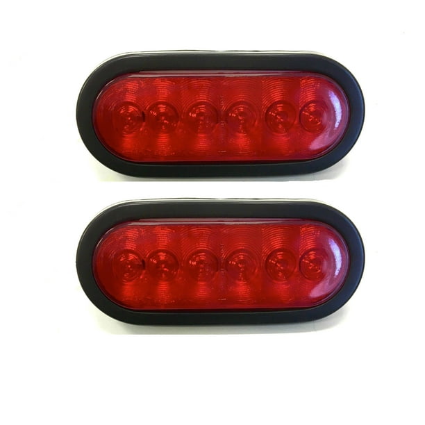 MaxxHaul 80684 6" LED Submersible Oval LED Stop/Turn Trailer Tail Light