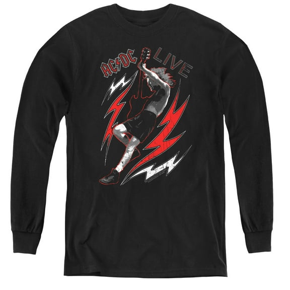 Acdc - Live - Youth Long Sleeve Shirt - Medium